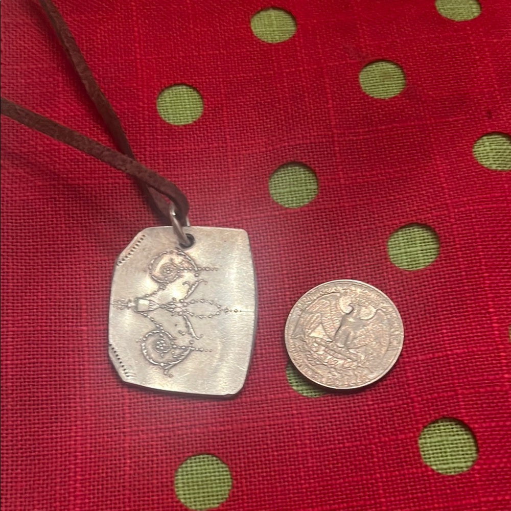 VTG Reworked Flatware Pendant - Picture 3 of 7